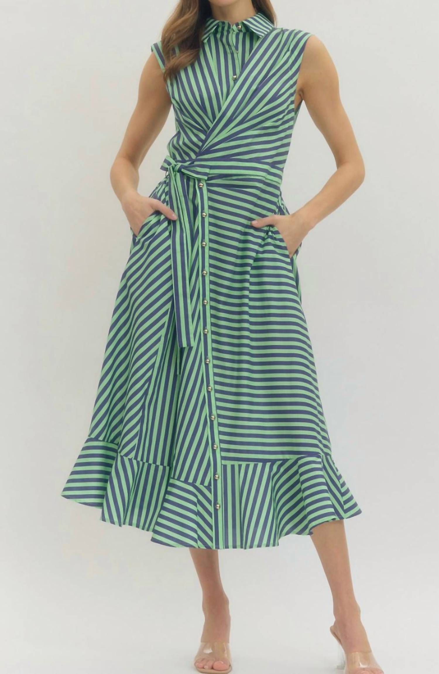 Entro - Southern Charm Midi Dress