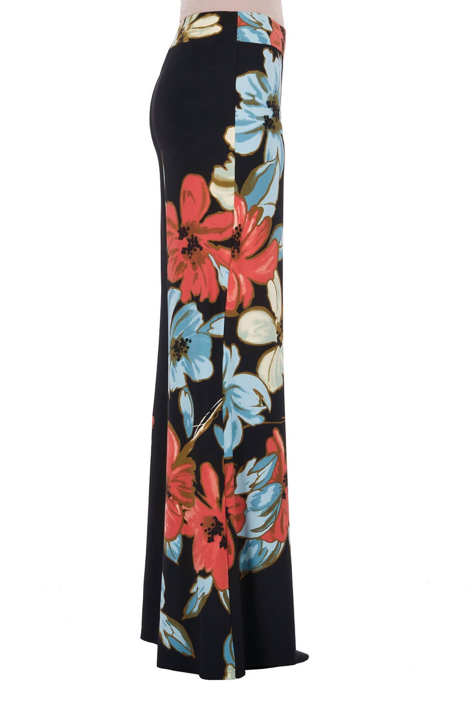 Joseph Ribkoff - Women's Flare Leg Flowy Pants