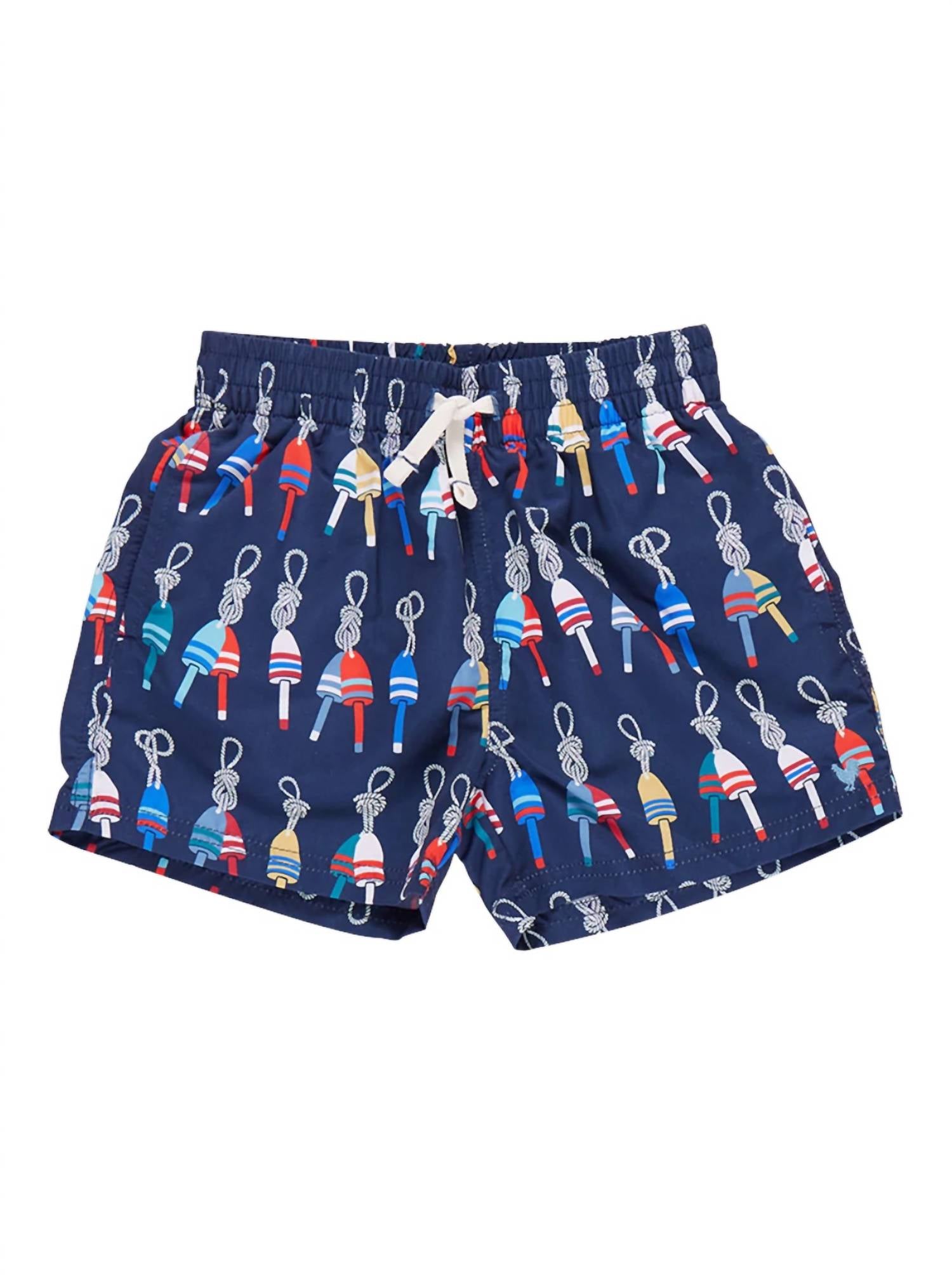 Pink Chicken - Boy's Swim Trunk