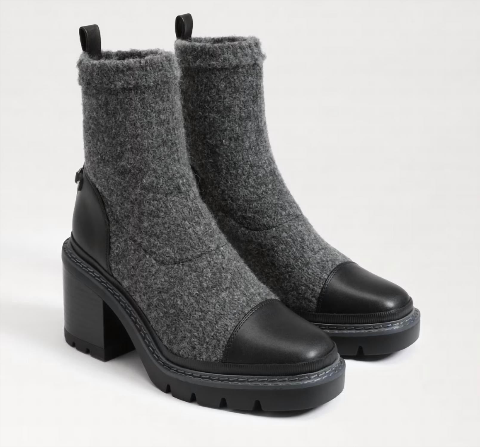 Sam Edelman Women's Rozanna Boots in charcoal - women's shoe