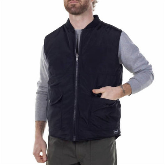 Schott N.Y.C. - Lightweight Quilted Down Filled Reversible Vest