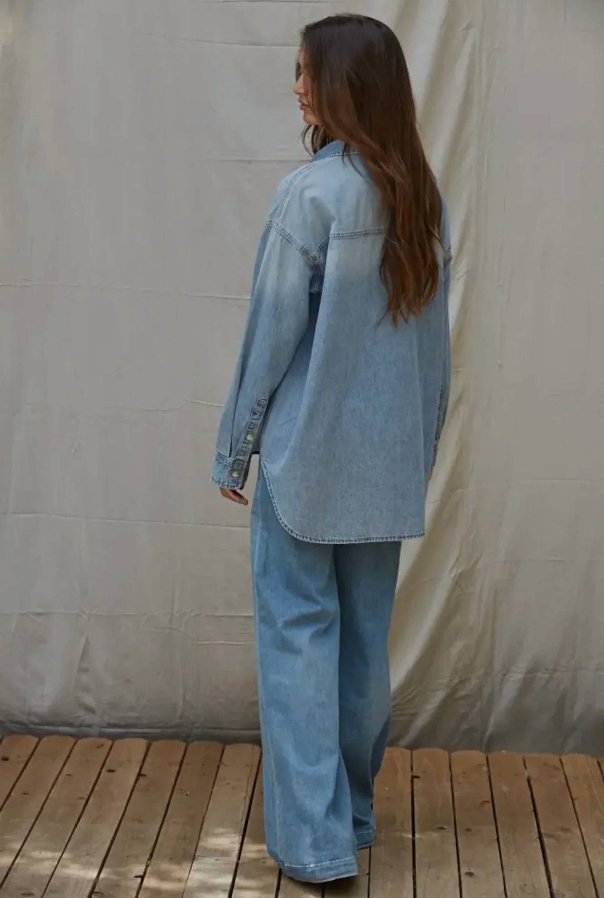 By Together - Classic Denim Button Down Shirt