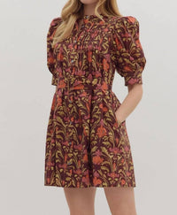 Entro - Fall Flirtation Mini Dress