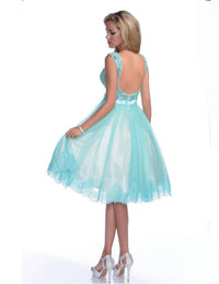 Karishma Creations - V-neck Midi Fit And Flare Dress