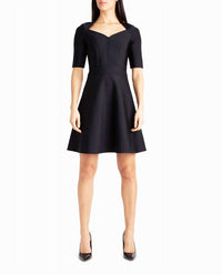 Nicole Miller - Alice Short Sleeve A-Line Dress