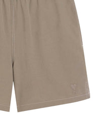 Ami Paris Embroidered Swim Beach Shorts in ash - men's swimwear - view 5