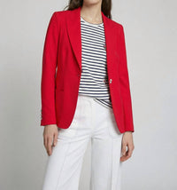 Vilagallo Hillary Blazer Jacket in red - women's jacket
