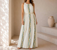 Mystery Resort - Verde Maxi Dress