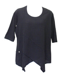 Ezze Wear - Women's Dotty Gauze Cotton Ginger Tunic