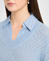 Tanya Taylor - Esme Pointelle Knit Top
