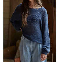 By Together - Women's Sweater Knit Crochet Top