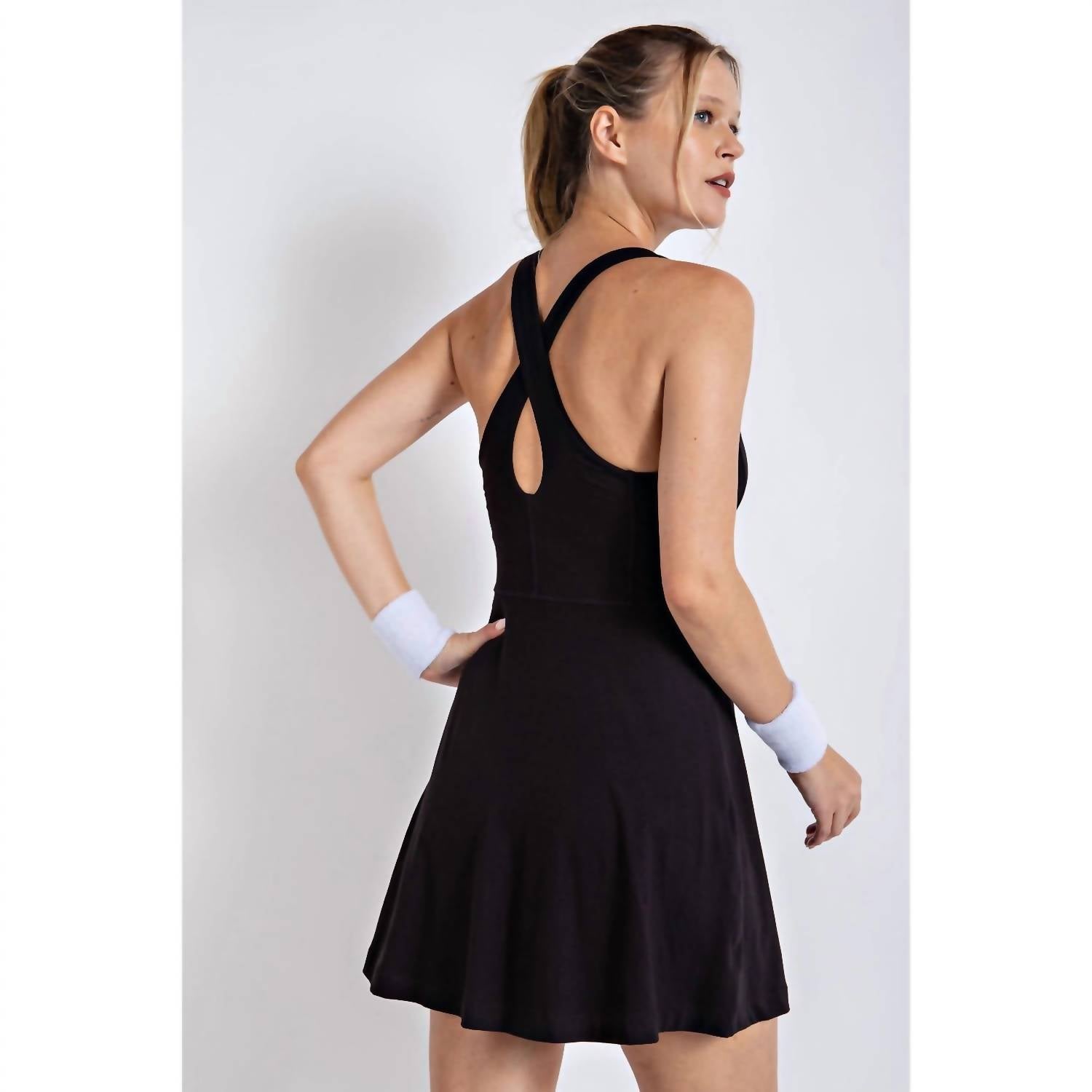 Rae Mode - Buttersoft Active Dress with Built-in Shorts