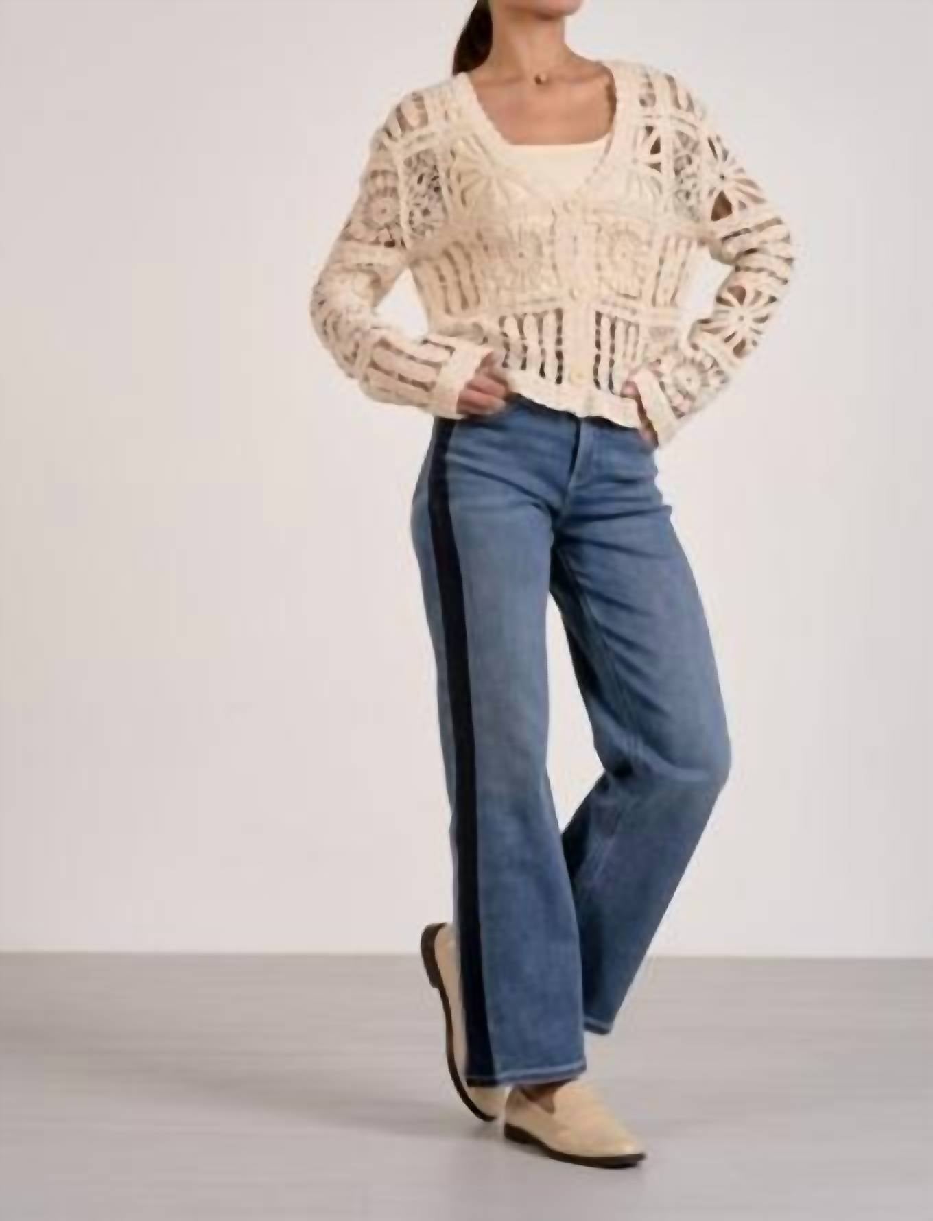 Elan - Shay Crochet Cardigan