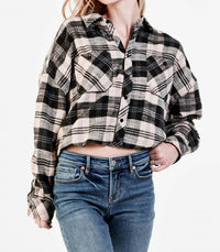 Dear John Denim - Xandra Long Sleeve Plaid Shacket