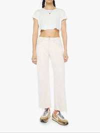 Mother - Mid Rise Maven Ankle Fray Jeans