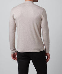 Raffi - Aqua Cotton Mock Neck Top