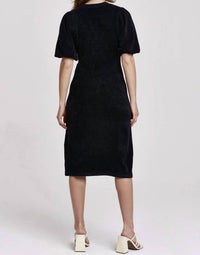 Another Love - Zora Puff Sleeve Midi Dress