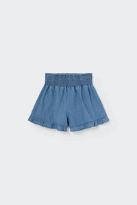 Cozmo - Girl's Twill Denim Shorts Set