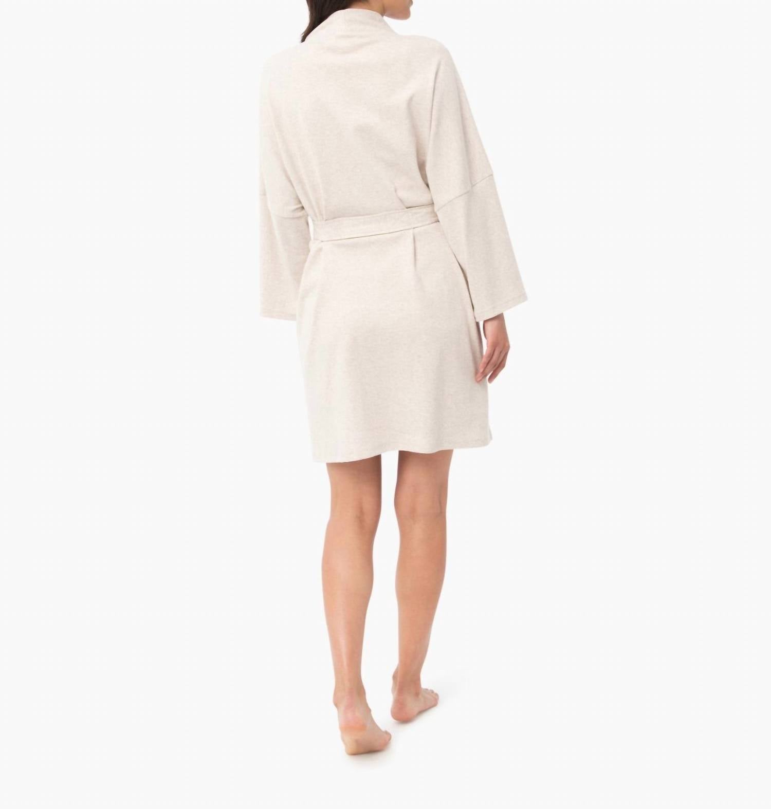 Under The Canopy - Organic Cotton Short Lounge Robe