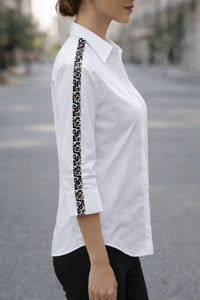 Zac & Rachel - Dream Leopard Button Down Shirt