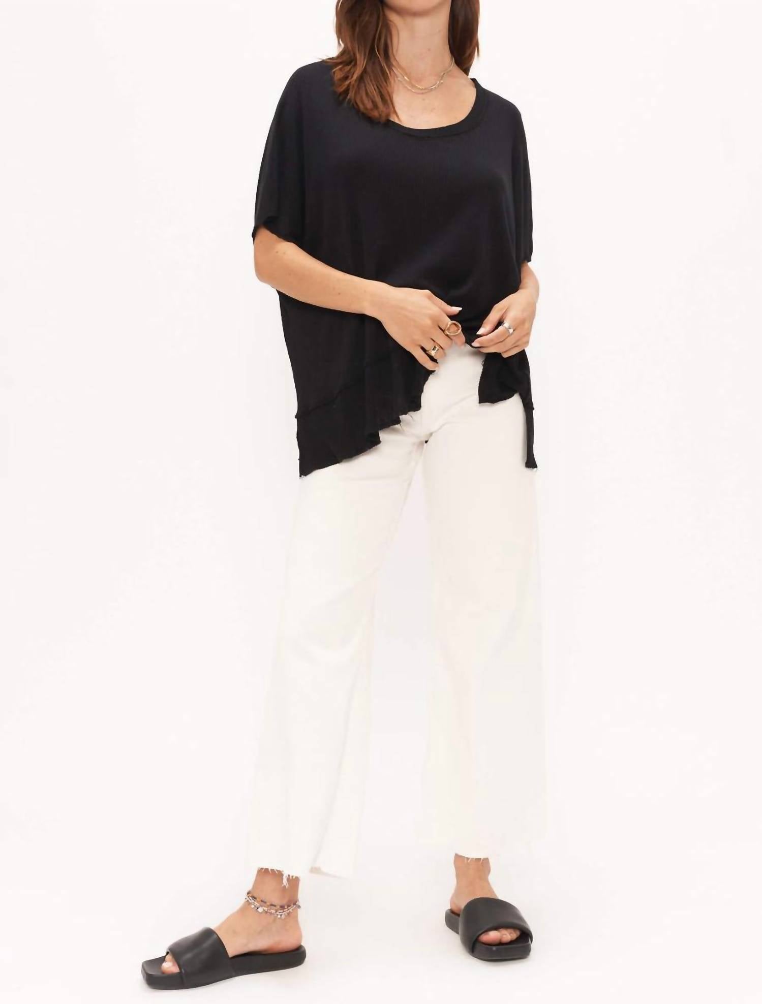 Project Social T - Dalette Scoop Rib Tee