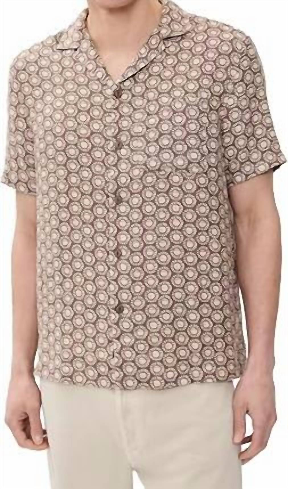 Faherty - Short Sleeve Palma Linen Camp Shirt