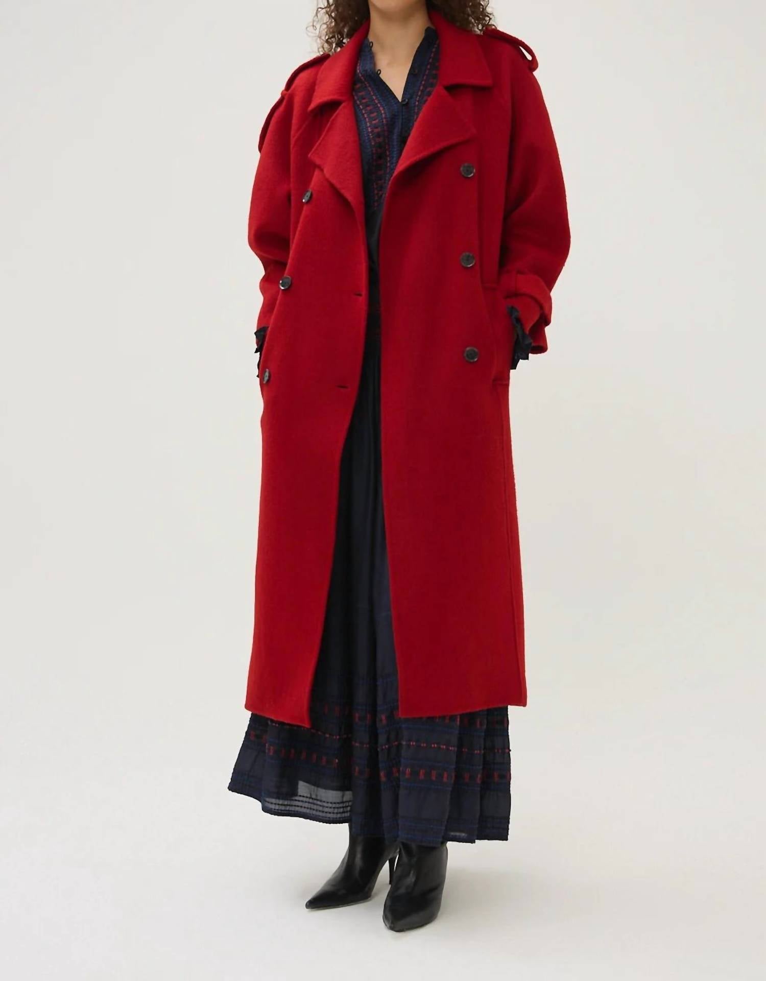 Maria Cher - Byrne Cicero Long Coat