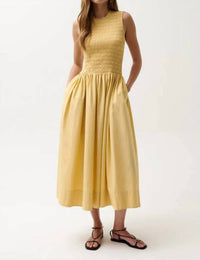 Pistola - Gladys Smocked Bodice Dress