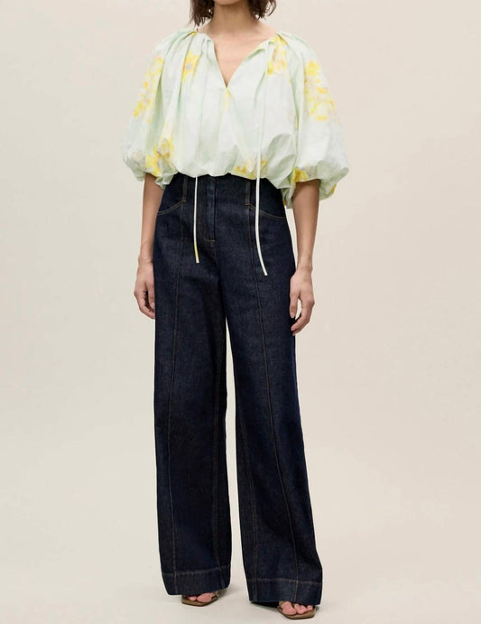 Rebecca Taylor - Yara Poplin Bubble Top