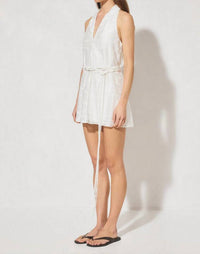 MON RENN elowen dress in white - women's dress - alternate view