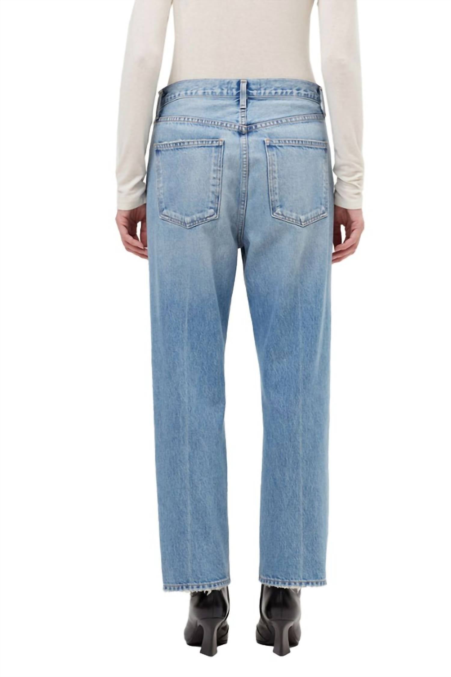 Agolde - 90's Crop Mid Rise Straight Jean