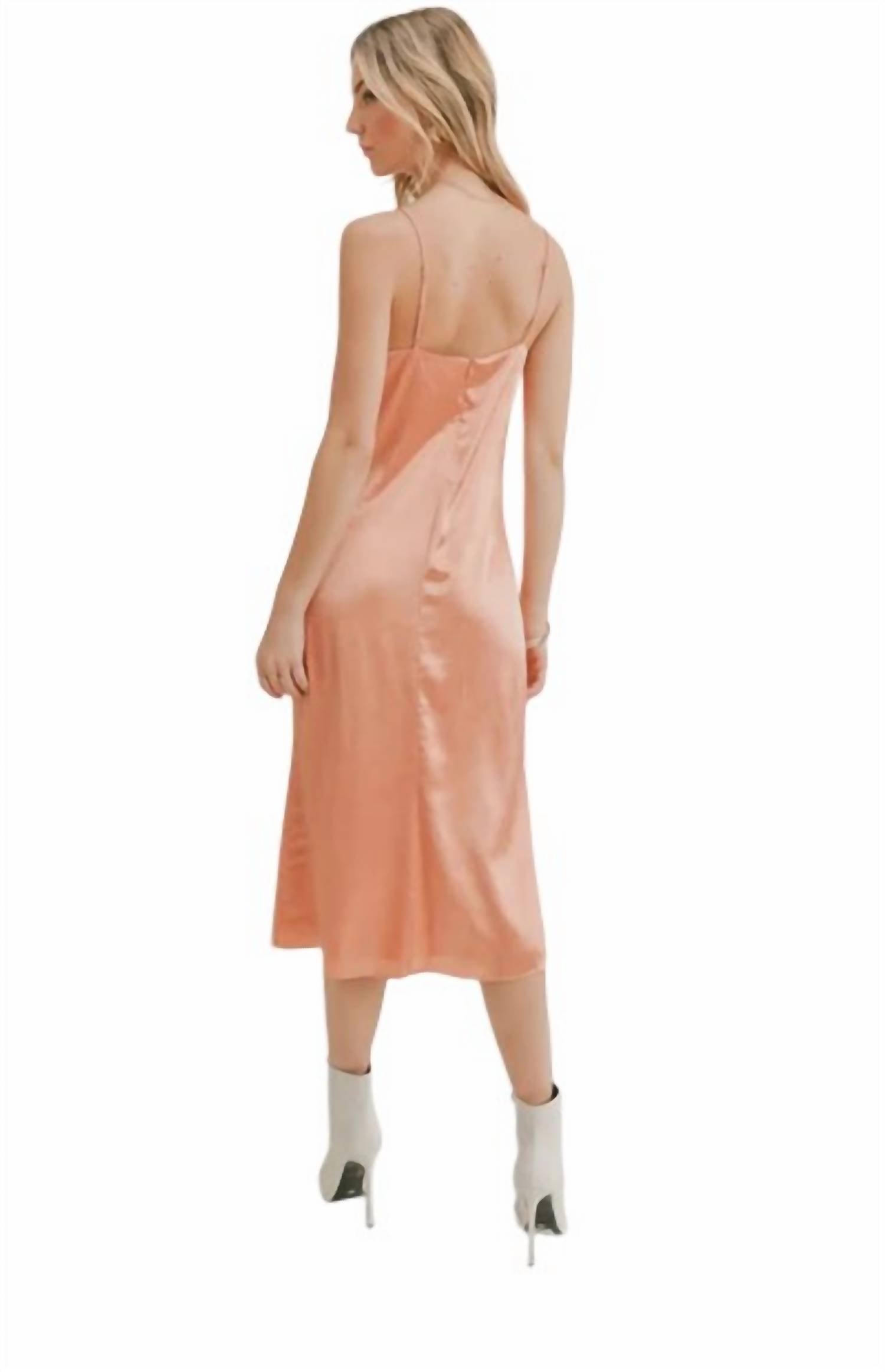 Sage The Label - DAHLIA RING SLIP DRESS