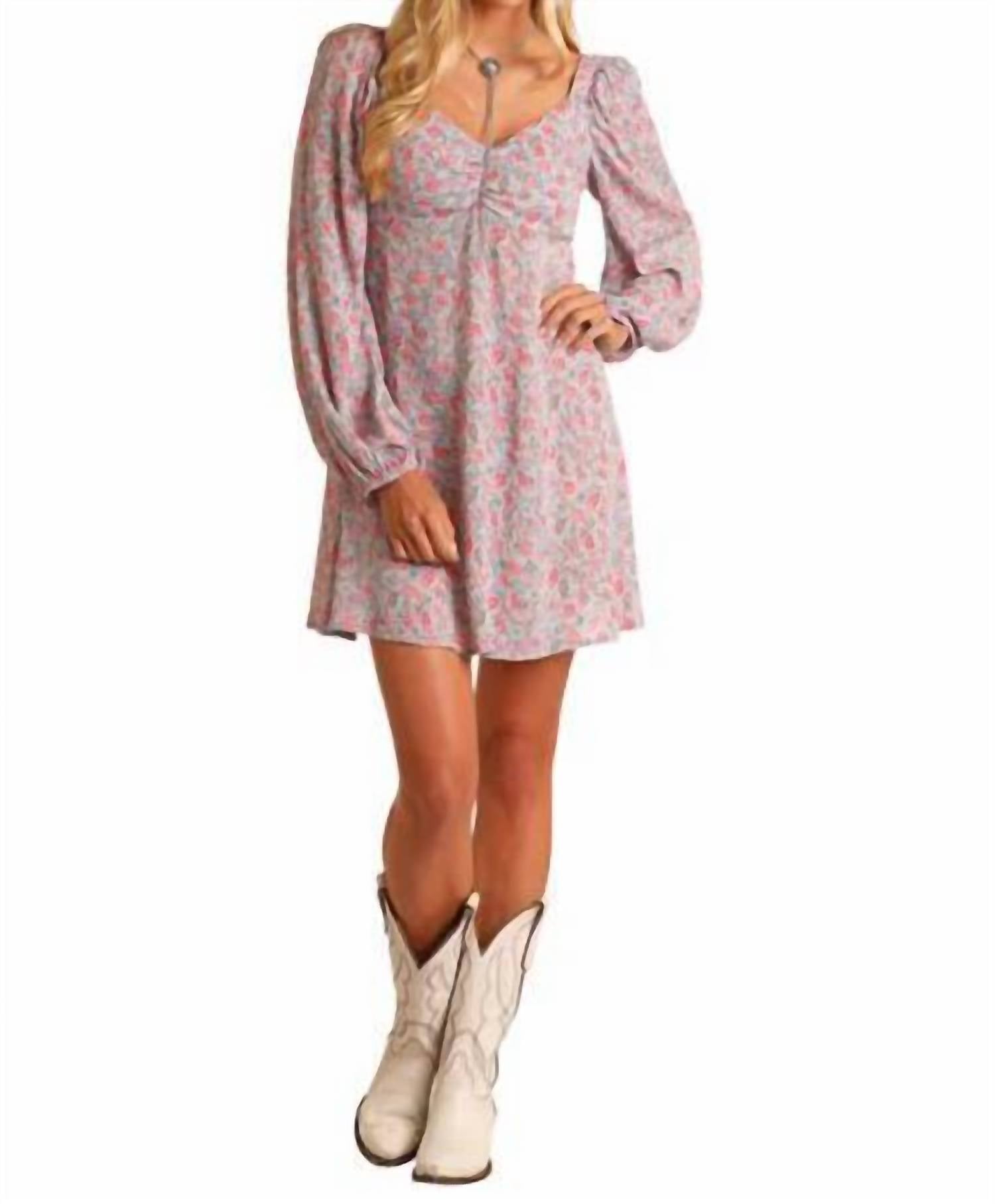 Rock & Roll Denim - A-Line Mini Dress