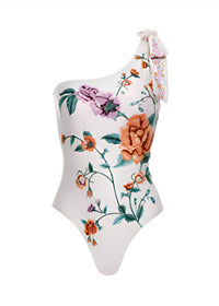 Agua By Agua Bendita - One-shoulder One-piece Swimsuit