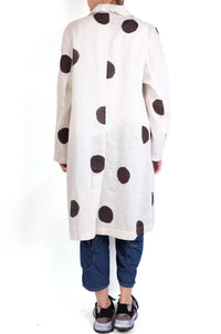 Fissore Cashmere - Linen Button Front Duster