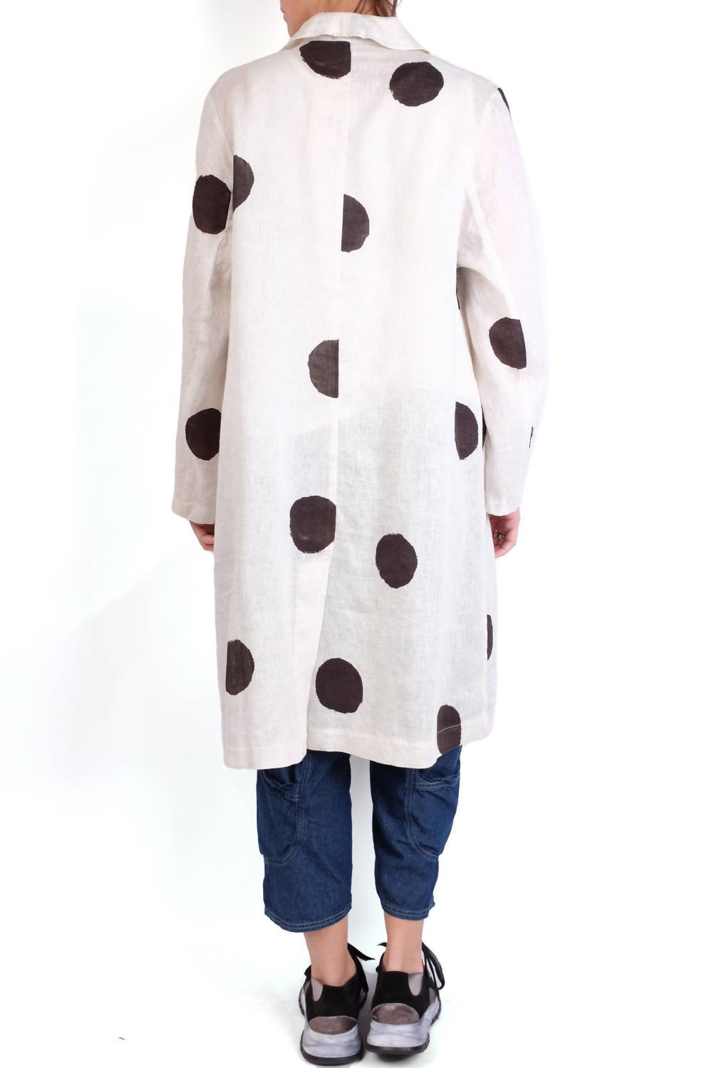 Fissore Cashmere - Linen Button Front Duster
