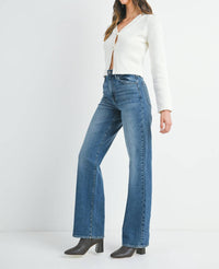 Just Black Denim - Longer Length Straight Jeans