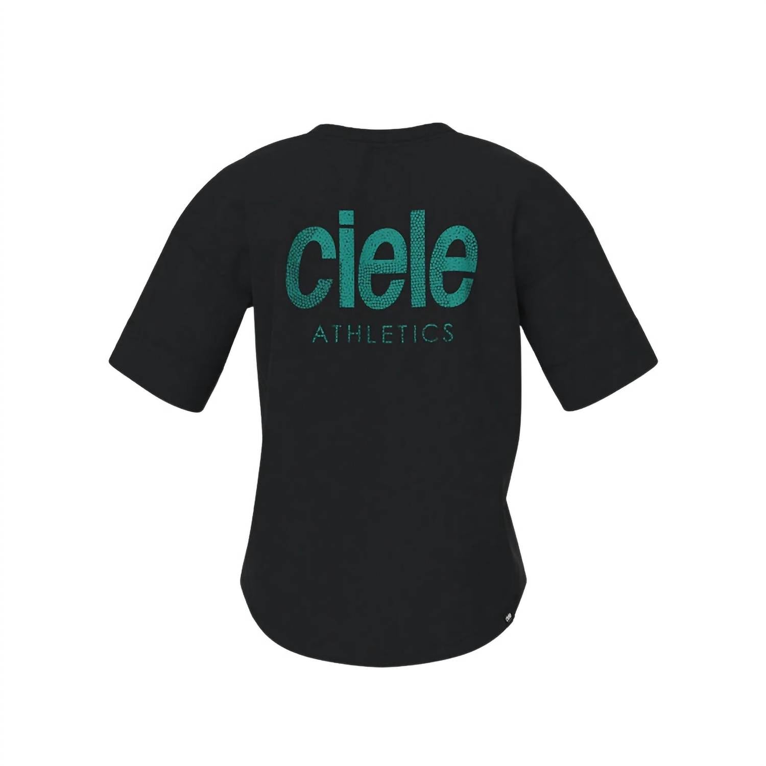 ciele athletics Women's Run Essential Shirt in black - women's t-shirt - detail view