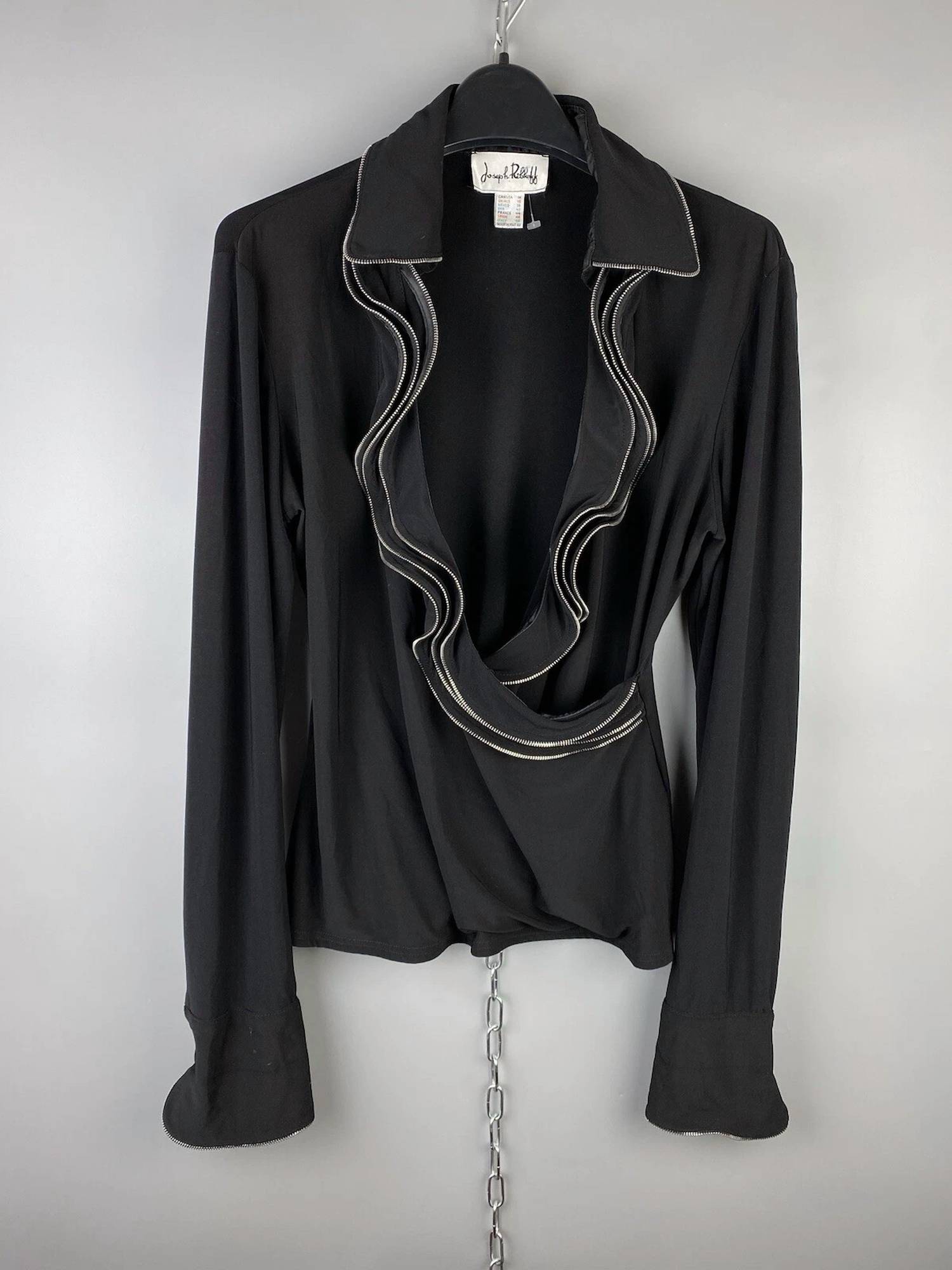Joseph Ribkoff - Women's Lycra Zipper Top