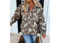 BLAKELEY The Payton Puffer Jacket in camouflage - women's jacket