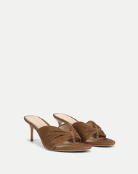 Veronica Beard - Women's Tullia Suede Mid-heel Sandals