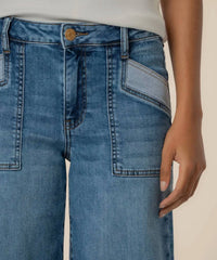 Kut From The Kloth - Maya Front Pocket Raw Hem Jeans