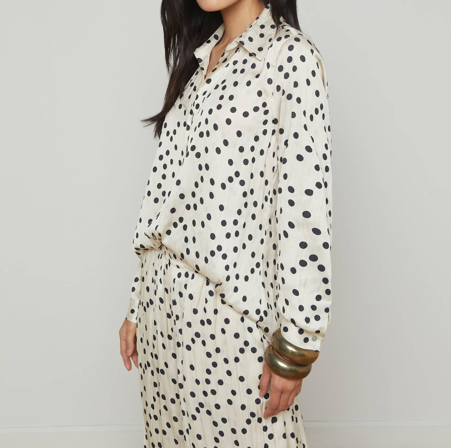 L'Agence - Argo Polka Dot Blouse