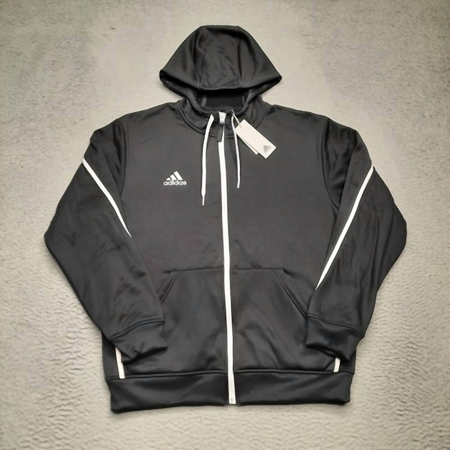 Adidas - Men's Sideline Knit Full Zip Hoodie