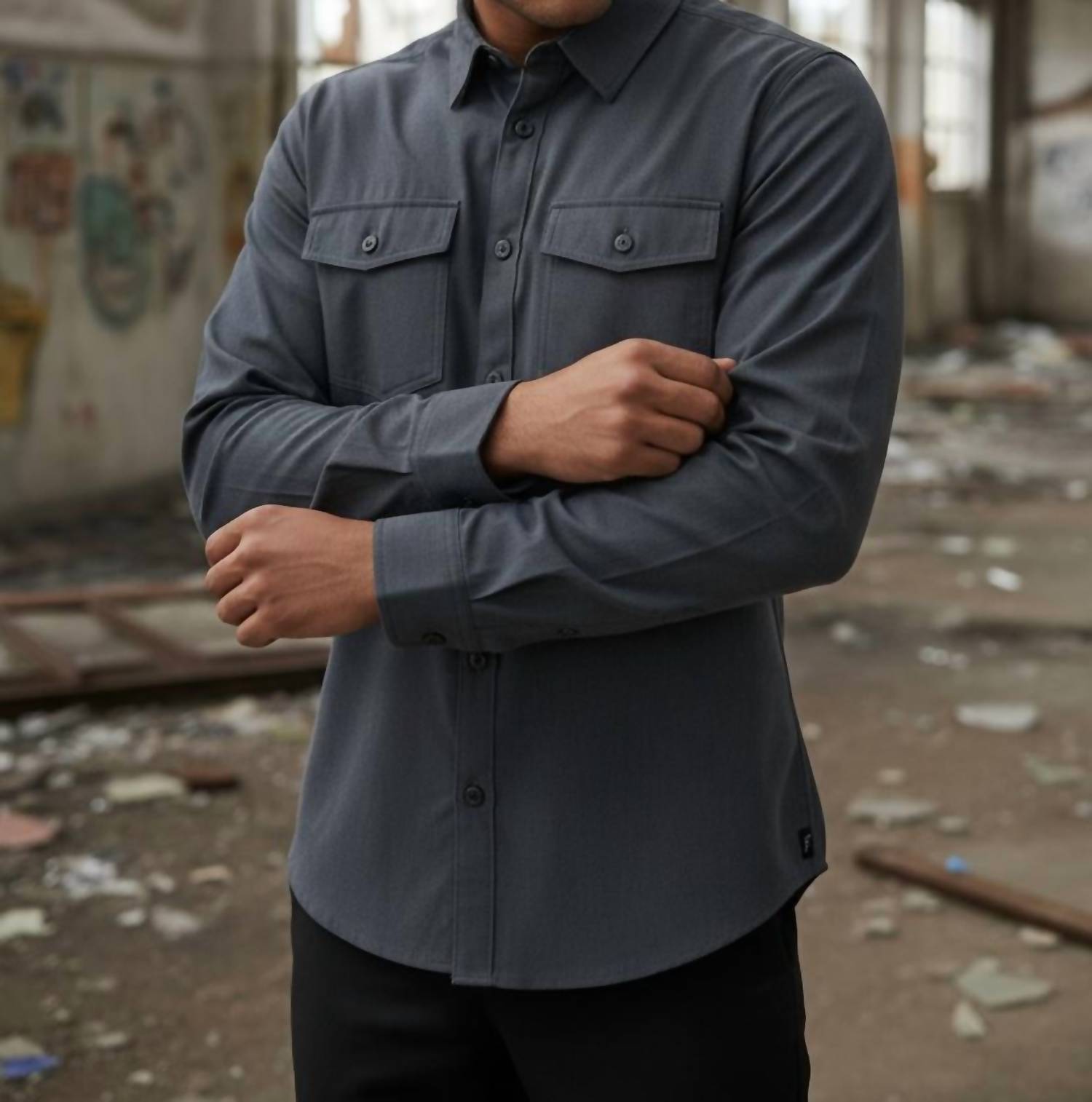 Roosters Supply Company - Tazi Micro Corduroy Shirt