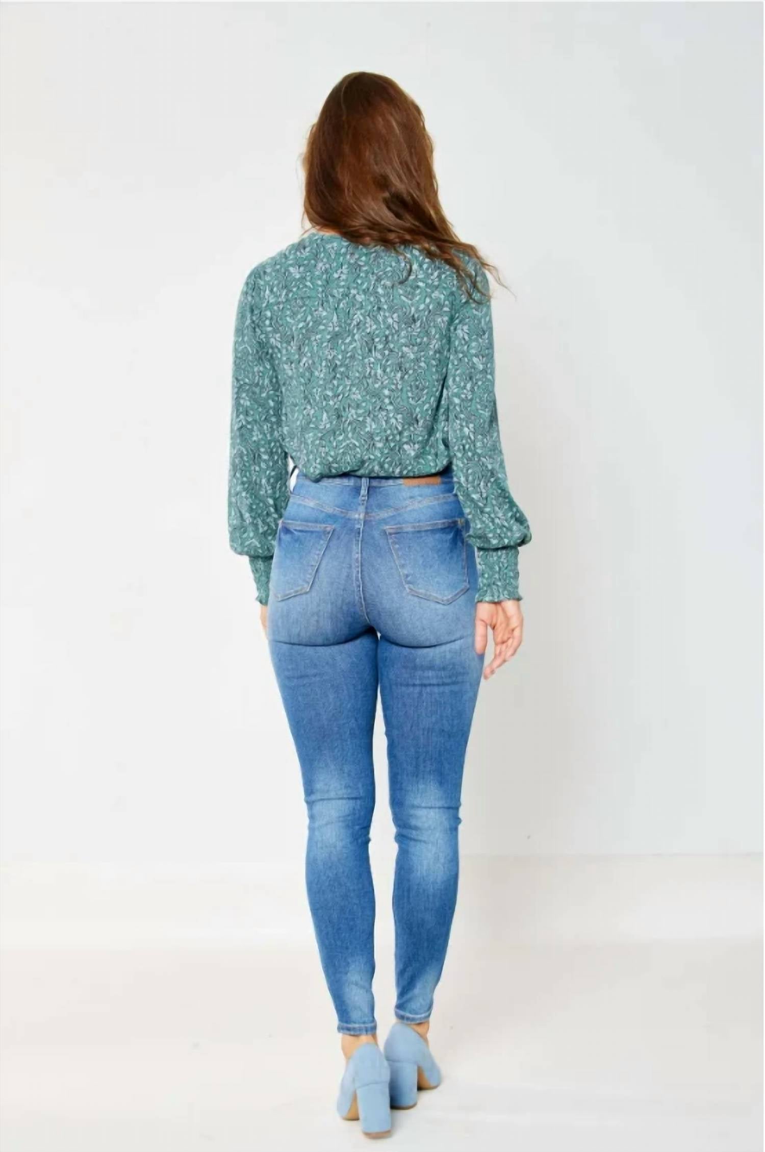 Judy Blue - Women's Greeley Tummy Control Skinny Denim Jeans
