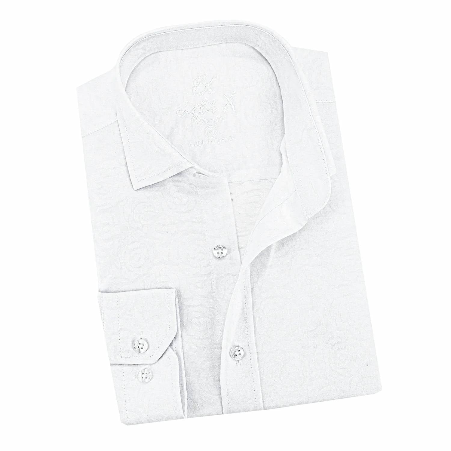 Eight X - Men's Roses Limited Edition Jacquard Button Down Shirt