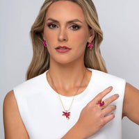 Ayla - Women's Heliconia Earrings