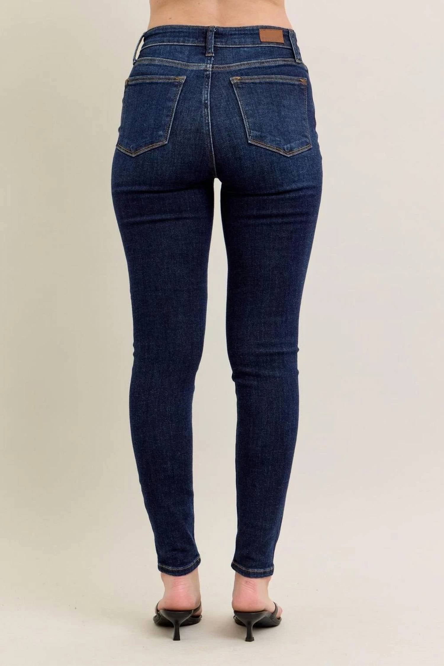 Judy Blue - High Waist Handsand Skinny Denim Jean