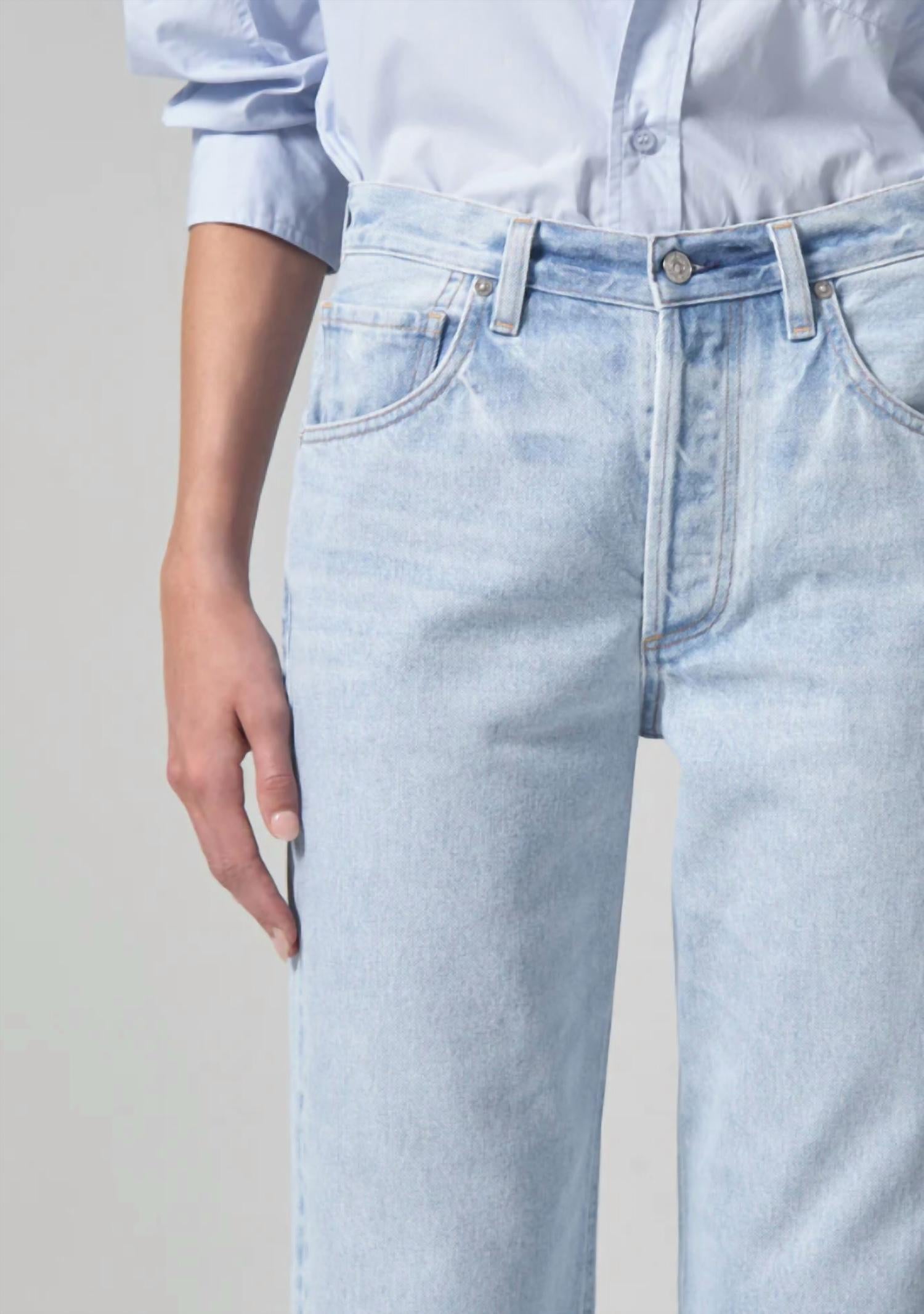 Citizens Of Humanity - Dahlia Bow Leg Baby Roll Jeans